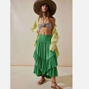 Free People Asymmetrical Convertible Skirt - M - Bayou